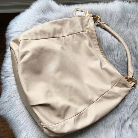 Prada Cream Leather Bag - Picture 2 of 16